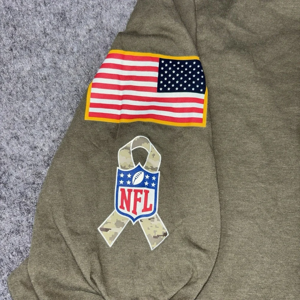 Nike New Orleans Saints Salute To Service Shirt Mens Medium Long Sleeve NFL EUC